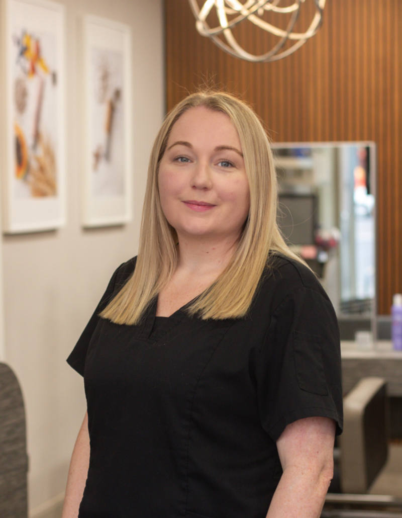 Kayley, hair stylist at Innovation hair and beauty, stubbington