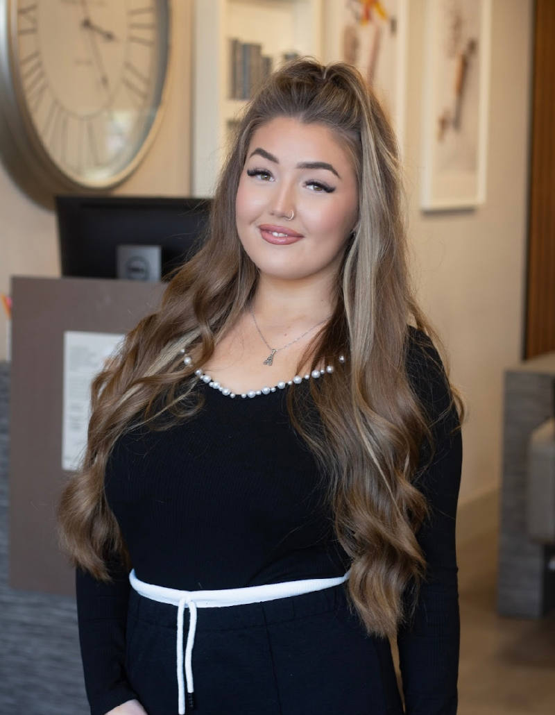 abbie, hair stylist at Innovation hair and beauty, stubbington