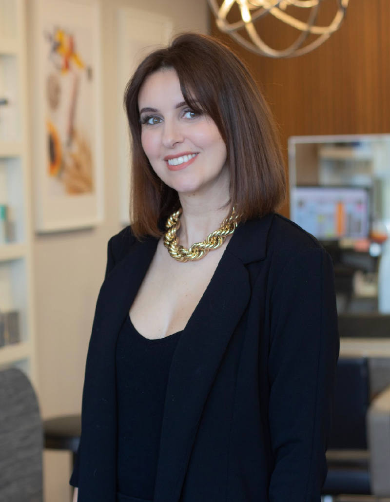 sophie, hair stylist at Innovation hair and beauty, stubbington