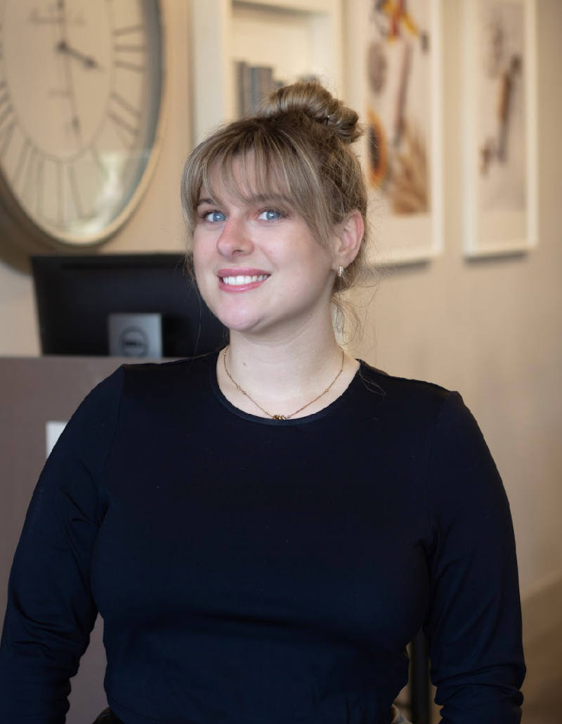 Courtney, hair stylist at Innovation hair and beauty, stubbington